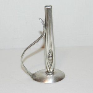 Vintage Silverware Bud Vase Silver Tulip Spoon And Knife